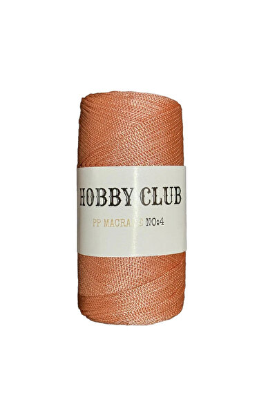 hobby club [ 1 Adet 4no 200 Gr] Polyester Makrome Orta Kalın Supla Ve Çanta I...