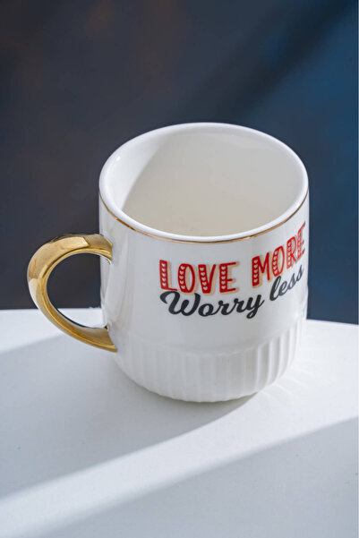 Onedekor Love Porselen Kupa - 200 ml