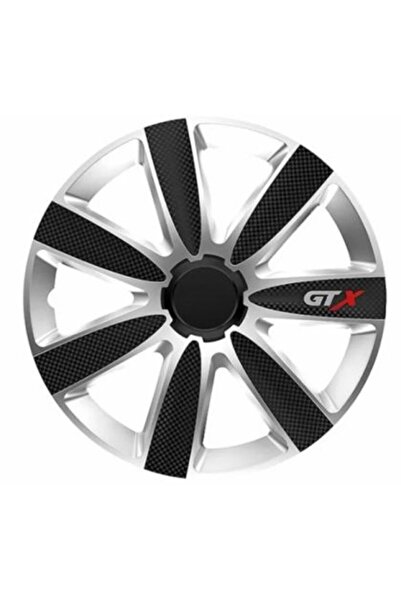 Versaco Τάσια τροχών GTX CARBON Μαύρο/Ασημί - 15 ιντσών - Μαύρο / Ασημί - 4 τ...