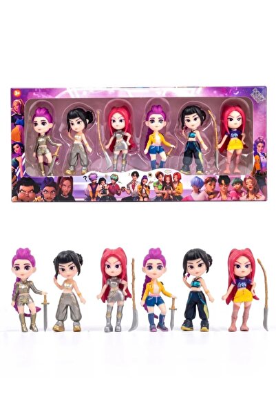Generic Anime Style Action Figure Set – 6 Pieces
