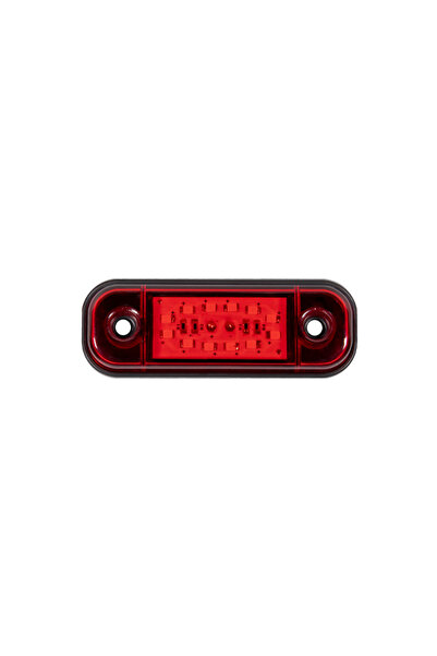 Flexzon Φωτιστικό LED Volume Light με 12 LED 12V / 24V IP68 Κόκκινο 87mm x 25...
