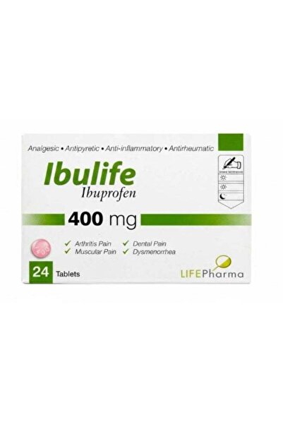 Ibulife 400mg Tablets 24s | Ibuprofen Pain Relief & Medicine | Headache, Feve...