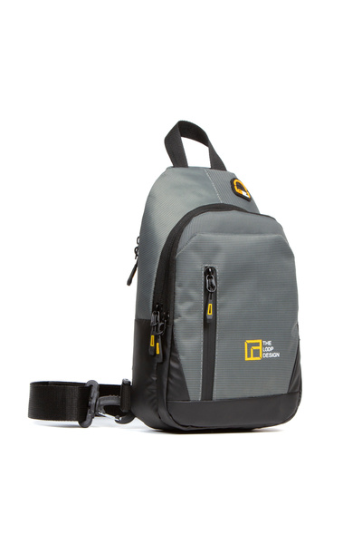 the loop design Unisex Çapraz Askılı Göğüs ve Omuz Çantası Günlük Body Bag