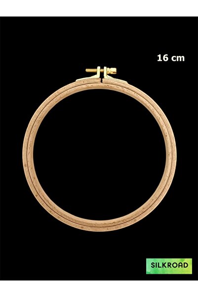 Silkroad Nurge 8mm Screwed Wood Pulley - No:3 Embroidery Pulley - 16cm - 8mm