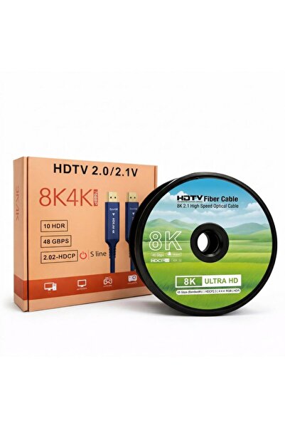 Universal S-LINE FK0530-8K-OPT 30MT 2.1V 8K كابل HDMI من الألياف البصرية