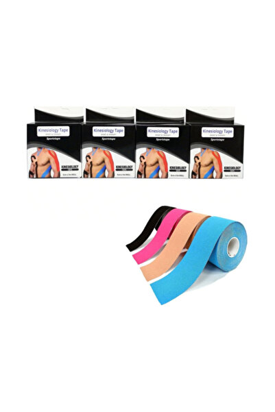 KINESIOLOGY Multicolor 5Cm*5M Kinesiology Tape Sports Adhesive Tape |   Sport...