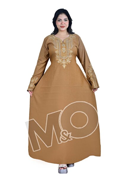 M&O 2 Linen Jalabiya with High Quality Embroidery, Cool, Weighs from 60 to 12...