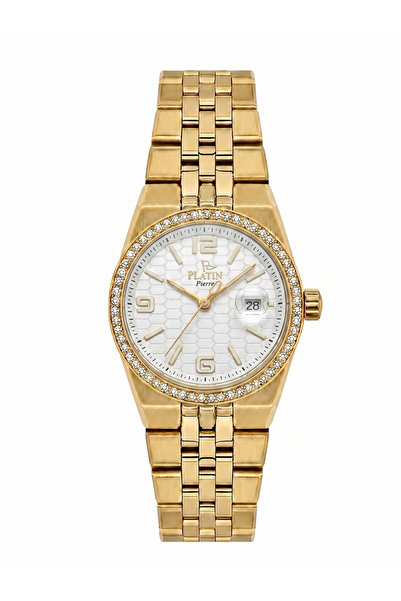 Platin Pierre Hds-1301La-B1 Women's Wristwatch with Calendar