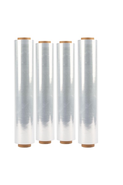Generic Pallet Stretch Shrink Wrap Roll - 4 Roll - Heavy Duty Industrial Stre...