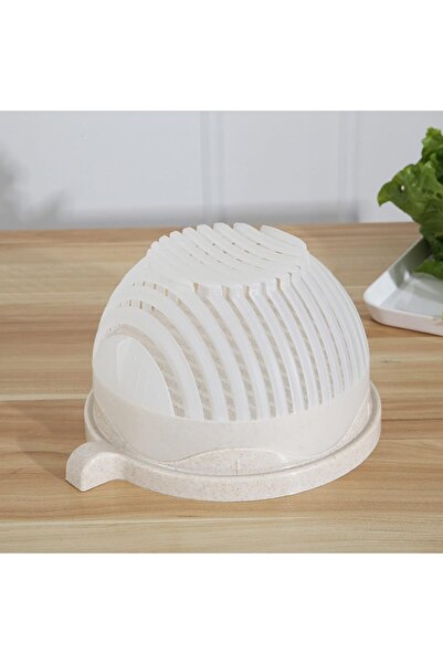 Arabest Salad Chopper,Chopping Bowl,Multi-functional Salad Making Bowl for Ch...