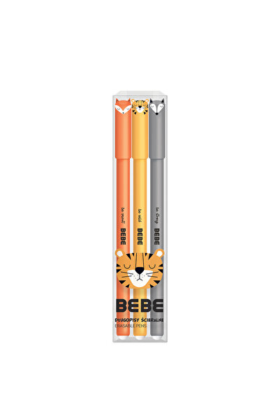 Interdruk Set pix scrie-sterge, 3 bucati, modele cu animalute, grosime de scr...