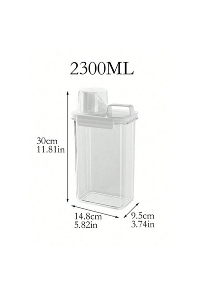 OEM Recipient etans pentru hrana de animale, capacitate 2300 ml
