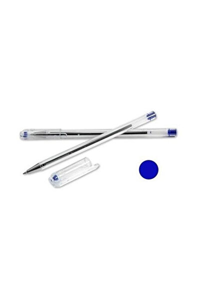 PENWORD Pix Penword, corp transparent, cu capac, albastru, 50 buc.