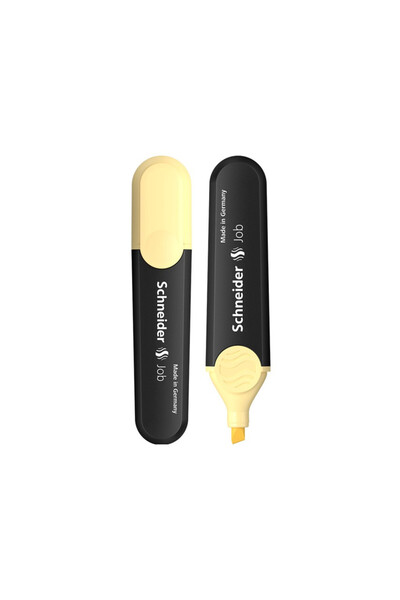 SCHNEIDER Textmarker Job Pastel, Varf Tesit 1+5mm - Vanilie