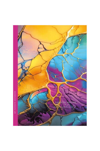 Fresh Notatnik 143x200mm 64K multicolor coperta tare Mozaika