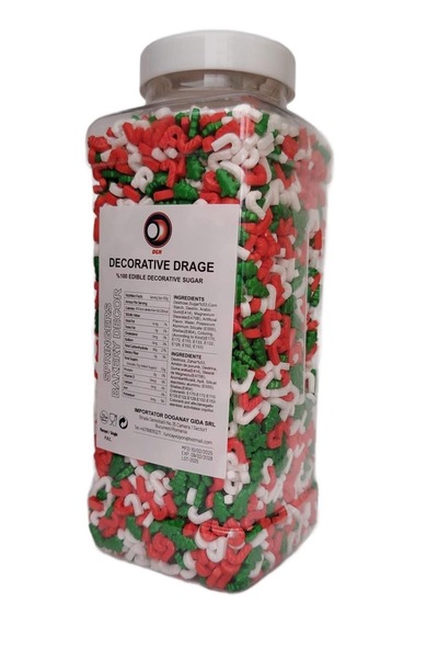 DGN Amestec de zahăr decorativ de Crăciun 900g