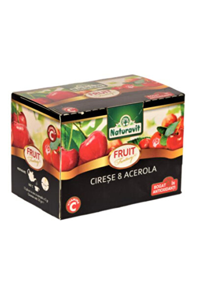 Naturavit Ceai Cirese si Acerola Fantasy Naturavit, 15 doze x 1,5 g