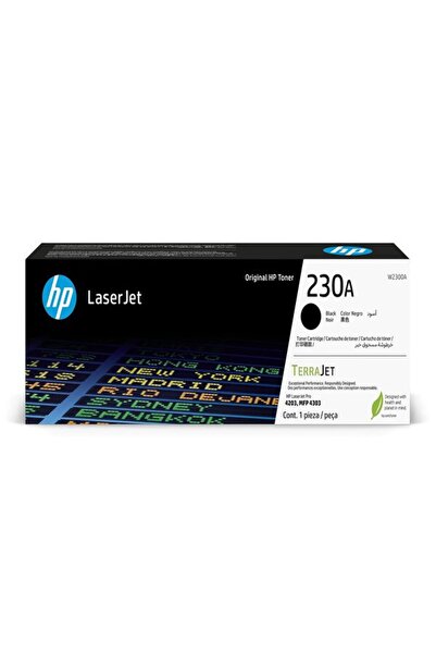 HP Original 230A Black LaserJet Toner Cartridge W2300A