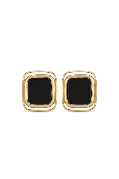 Charmist Çelik Era Noir Earrings Black