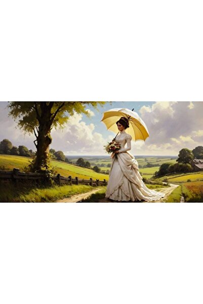 mural home لوحة جدارية فيكتوري - Victorian - 100cm * 50cm