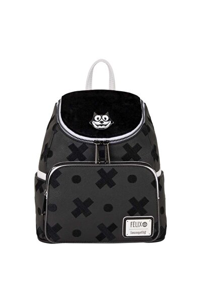 Loungefly Rucsac mini Universal, Loungefly, Felix Iepurele, 23x27x11cm, negru