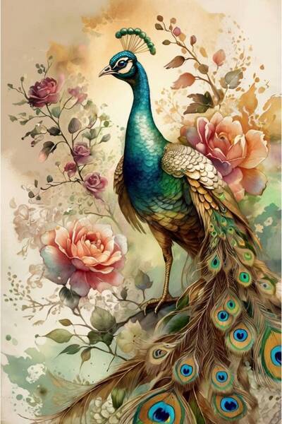 mural home لوحة جدارية - Animals - 100cm * 66cm