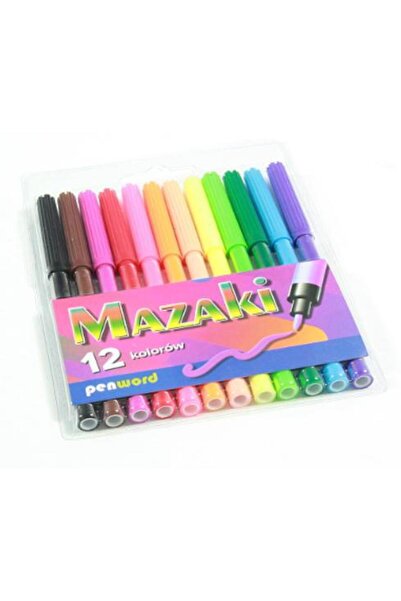 PENWORD Set 12 carioci, Penword, Multicolor