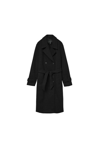 Vero Moda Palton de tranziție pentru femei 10289870 Negru