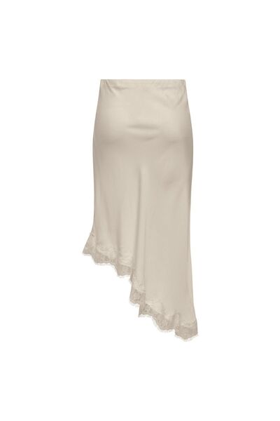 ONLY Fustă midi de damă 15380116 Crem