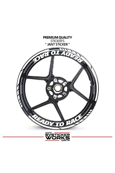 ARONA Ktm duke wheel sticker - inner & outer - ready to race text design