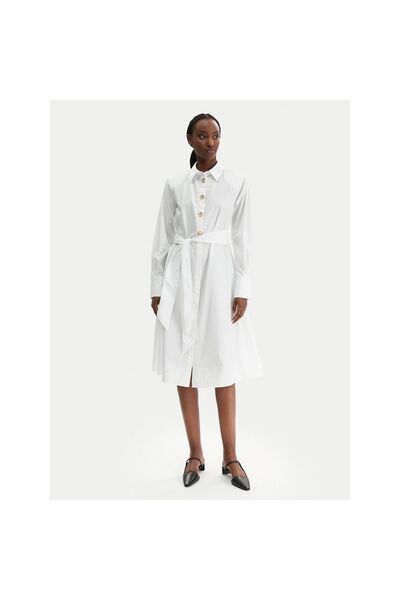 Karl Lagerfeld Rochie cămașă de damă B1W13026 Albă