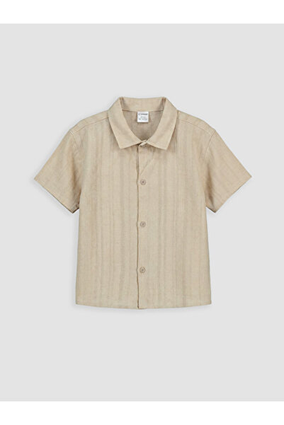LC Waikiki Quality Pieces from Çelebi Store Baby Boy Short Sleeve Shirt