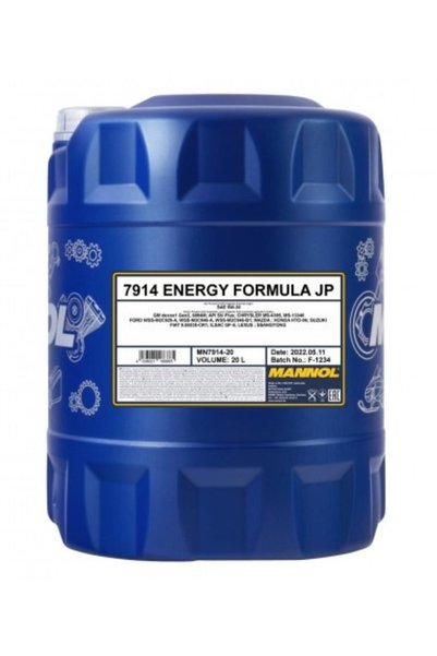 MANNOL Моторно масло Енерджи Формула Джейп 5W-30 7л