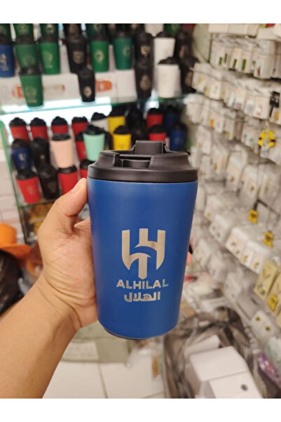 Generic Saudi Arabia Al-Helal Club Logo Blue Color Thermal Cup