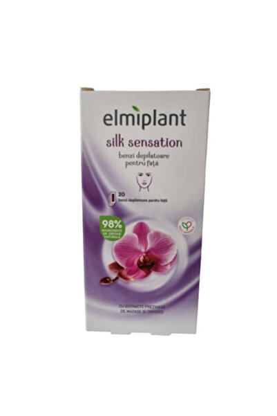 ELMIPLANT Αποτριχωτικές Ταινίες Προσώπου Βελούδινη Αίσθηση Μεταξιού Elmiplant...
