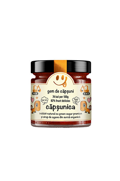 Remedia Gem de Capsuni fara Zahar Adaugat Secretele Evei 250g