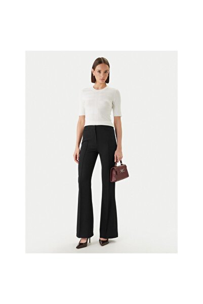 Morgan Pantaloni de damă din material textil 251-PECO.F Bleumarin