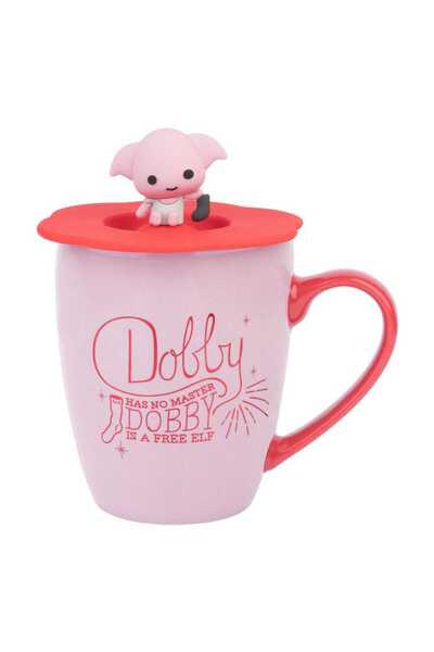 GRUPO ERIK Cana Harry Potter Premium cu capac - Dobby, Grupo Erik, ceramica, ...