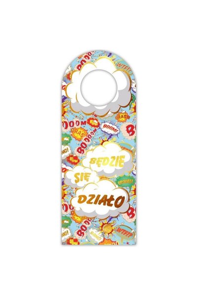 HENRY Eticheta pentru sticla Va fi , cu detaliu aurit, decorativ, Multicolor,...
