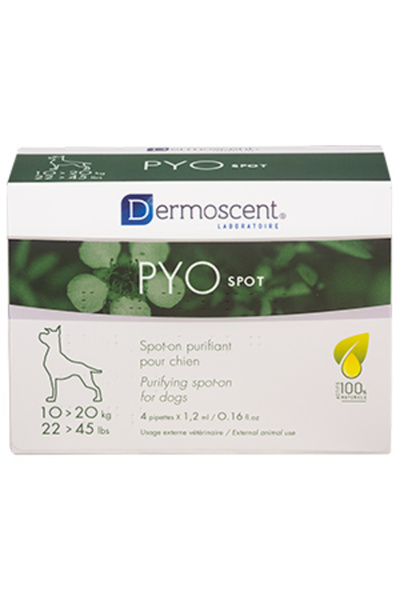 Dermoscent PYOspot 10-20 kg, 4 pipete
