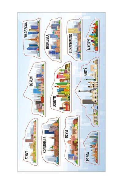 OEM Autocolant Panorama orașelor europene