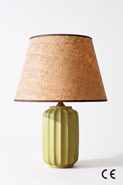 Hmydesign Handmade Seramik Abajur - Pistacia