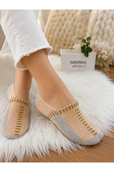 aryam butik Hand Knitted Mother's Handmade Booties / Slippers – Soft, Warm, H...