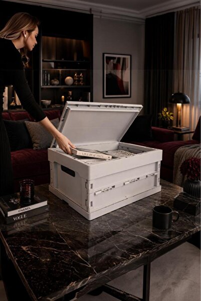 Smartware Blox Flat and Foldable Box with Lid 46 Lt