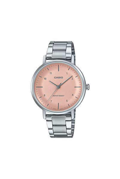 Casio ساعة نسائية بمينا وردي - LTP-VT03D-4BDF