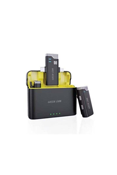 Green Lion 3-in-1 360° Microphone with Up to 21 Hours Working Time, USB-C & L...