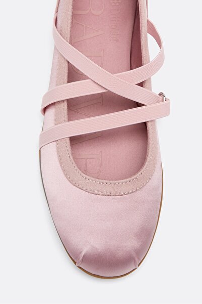 Stradivarius Saten çapraz bantlı sneaker