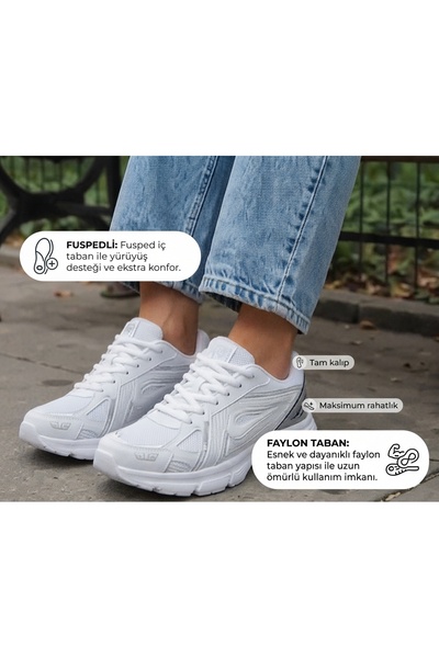 FIERO MIEN Unisex Comfortable Daily Sneaker Sports Walking Shoes