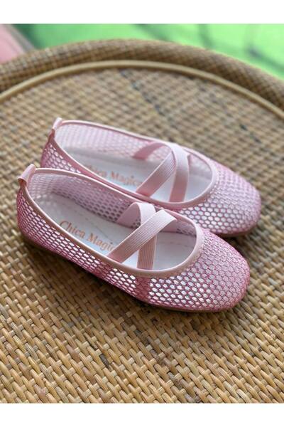 Chica Magica Girl's Mesh Ballerina Ballet Shoes