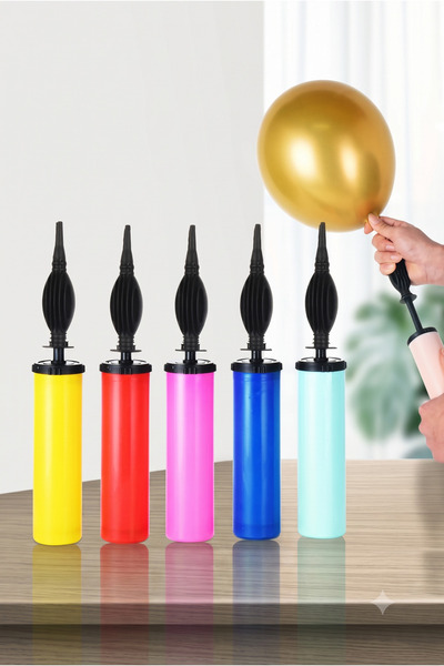 FESTİVALOON Balon Pompası 1 Adet Manuel Balon Şişirme Pompası Parti Doğum Gün...